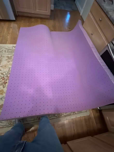 Photo of free King size foam mattress topper (Swan Terrace & Fort Hunt Rd) #2