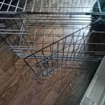 Photo of free Medium Dog Crate. VGC. Two Doors. (Linden GL1) #3