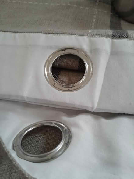 Photo of free Tartan eyelet curtains (Govan, Glasgow) #2