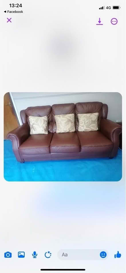 Photo of free Sofa (New Normanton DE23) #1