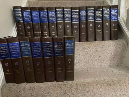 Photo of free Grove Dictionary of Music 1980 edition (New Marston OX3) #1