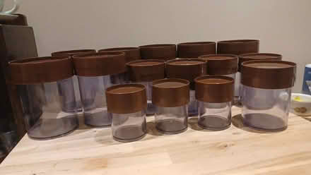 Photo of free 18 plastic containers with lids (Nether Edge S11) #1