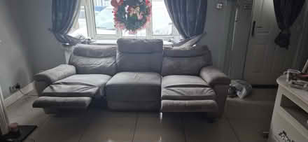 Photo of free 3 seater recliner sofa (TW2) #3