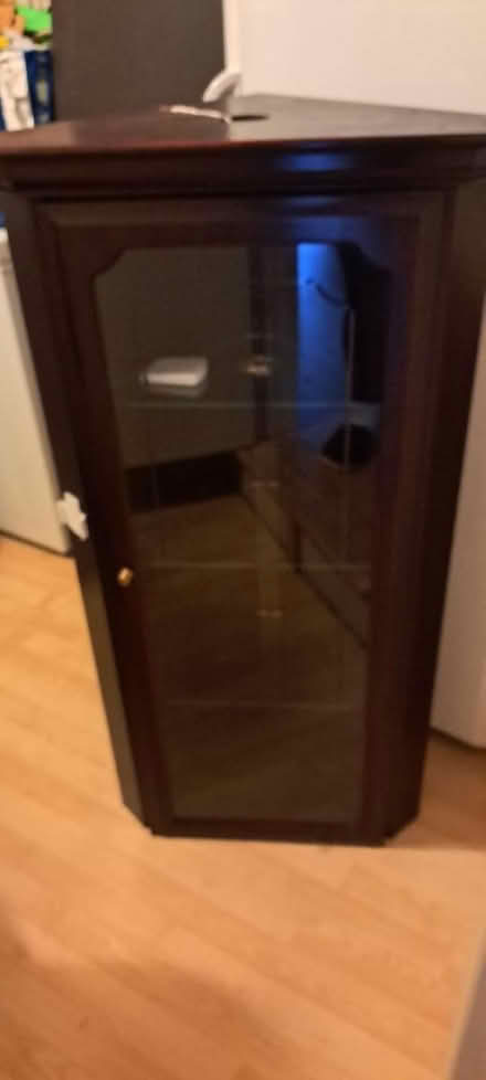 Photo of free Corner display cabinet (BN10 7RG) #1