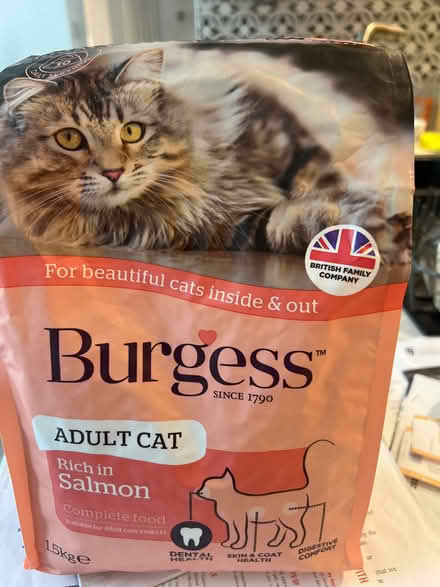 Photo of free Burgess Adult Cat Dry Food (Wirksworth DE4) #1