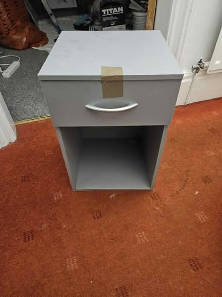 Photo of free Grey Bedside Table(s) (L23) #3