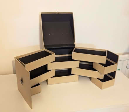 Photo of free Small Expanding Cardboard Storage Box, Great For Crafts (CT15) #1