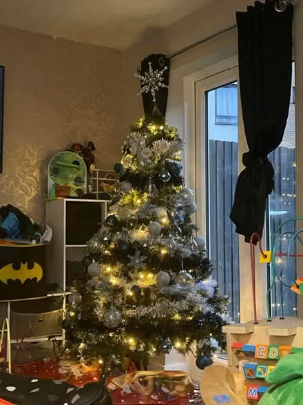 Photo of free Pre lit snow Christmas tree (Maidstone ME15) #3