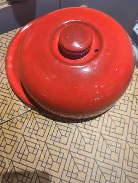 Photo of free Lidded red ceramic plate (Norwich NR3) #1