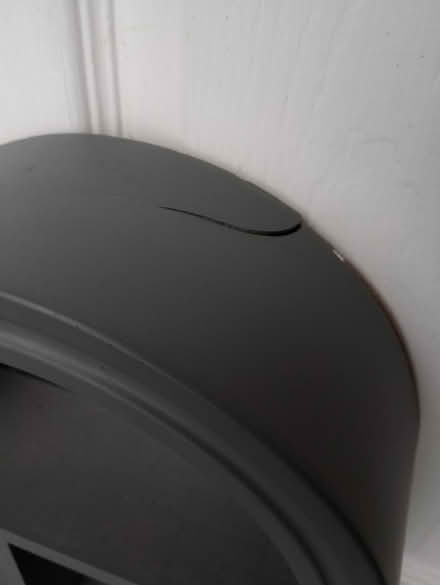 Photo of free Wooden grey heart shelf (Newtown, Wigan WN5) #2