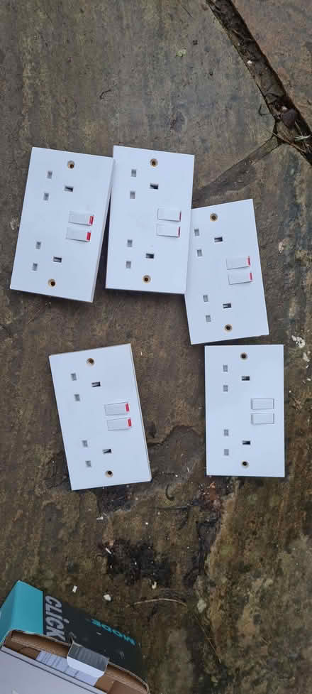 Photo of free Double electric sockets (Binfield Heath RG9) #1