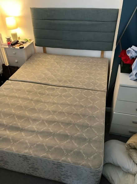 Photo of free Double divan and headboard (Havant PO9) #1