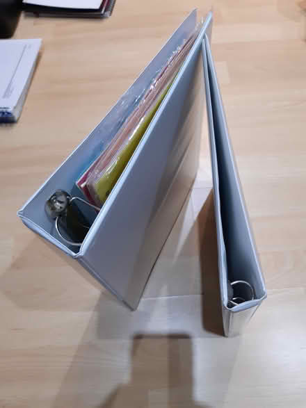 Photo of free A4 ring binders and dividers (Letchworth (Standalone area)) #1