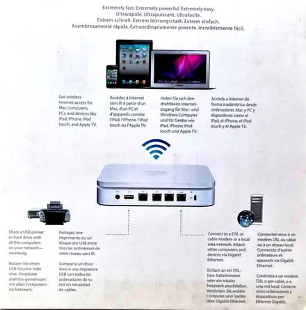 Photo of free AirPort Extreme 802.11n (5th Generation) (Goldenacre EH5) #2