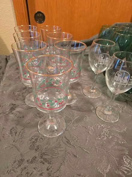 Photo of free Wine glasses, tray, coffee mugs (Humboldt Hill, Eureka) #1
