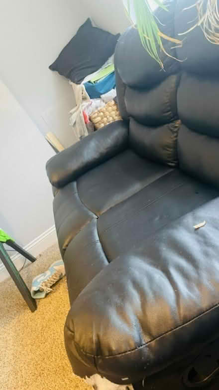 Photo of free Recliner couch (NE DC by 8th and H st) #1