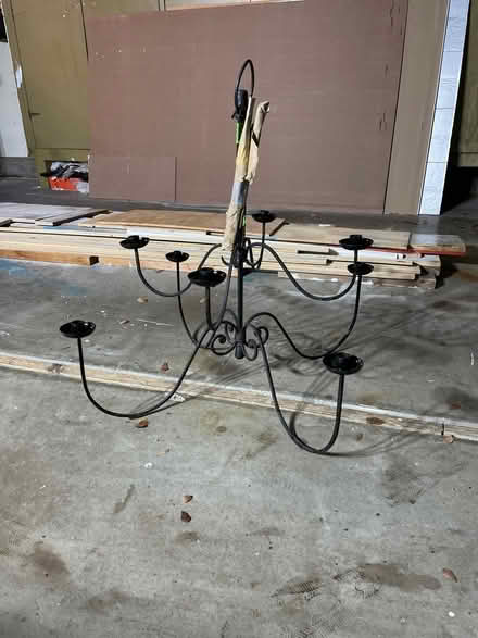 Photo of free 2 tier outdoor iron chandelier (Gatetree Circle) #1