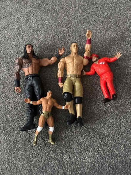 Photo of free Wrestlers x 4 toy figues (Maghull, L31) #1