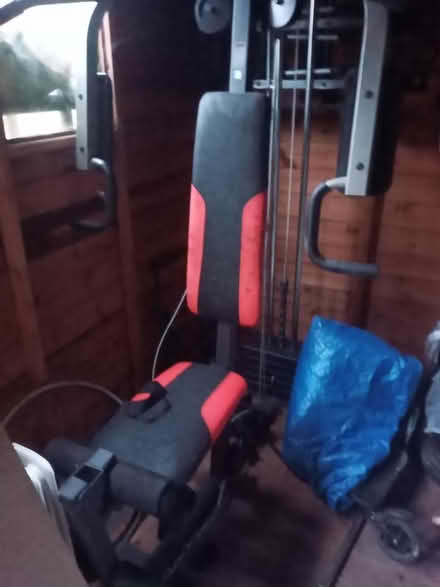 Photo of free Gym bench with weights (Hutton, Preston PR4) #1