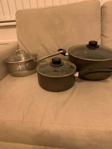 Photo of free Three saucepans (WR5 Bath Road) #1