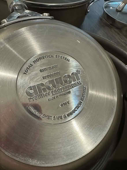 Photo of free Circulon pans set (Hook Heath GU21) #2