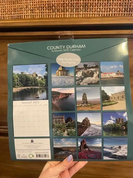 Photo of free County Durham 2025 Calendar (GL50) #2