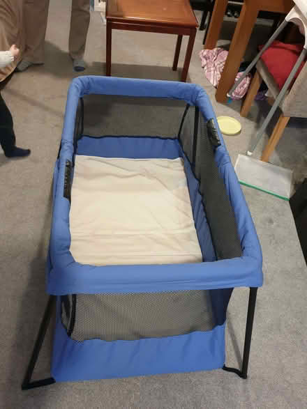 Photo of free Baby Bjorn travel cot (for baby) small cot (Little Hallam DE7) #1