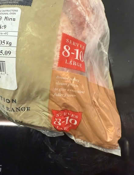 Photo of free Frozen M&S Turkey, serves 8-10 (Brixton, SW4) #4