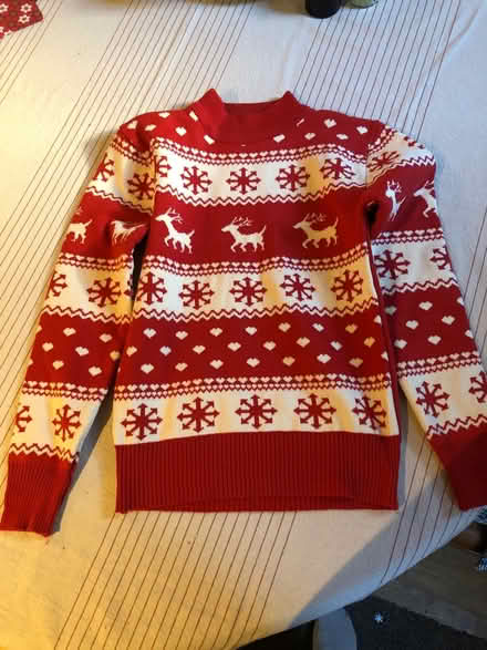 Photo of free Kids Christmas jumper size 8 (Birstall WF17) #1