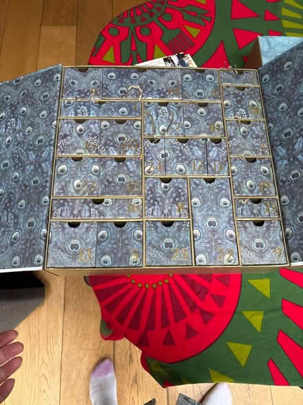 Photo of free Two empty Liberty Advent Calendars (W12) #2