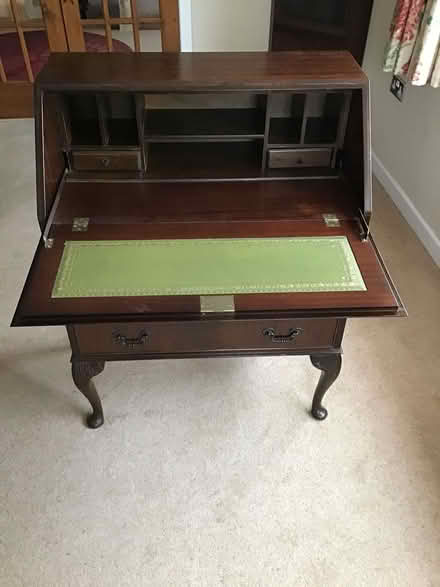 Photo of free Mahogany writing bureau (Great Asby CA16) #2