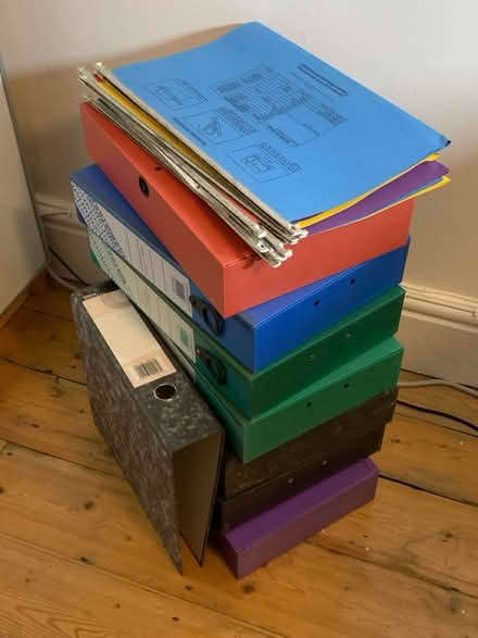 Photo of free 7 Box, lever arch, suspension files (Chorlton, M21) #1