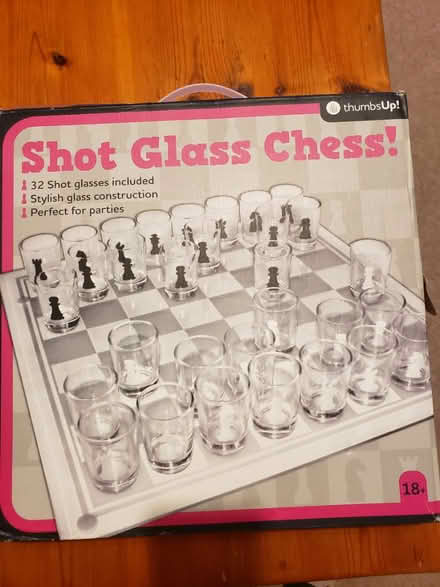 Photo of free Shotglass Chess set (Lewisham SE13) #1