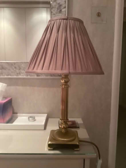 Photo of free Brass table/sofa lamp (Old Windsor SL4) #1