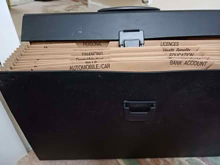 Photo of free Concertina filing box (Felden HP3) #1
