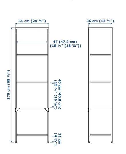 Photo of free 5 Tier shelving (Morningside Heights/Harlem) #1