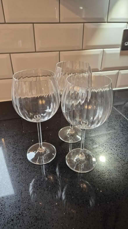 Photo of free 3x large gin glasses (Narborough) #1