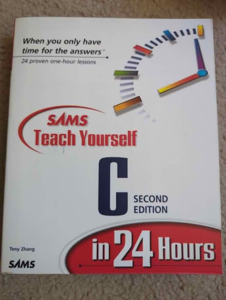 Photo of free C programming text book (Cook) #1