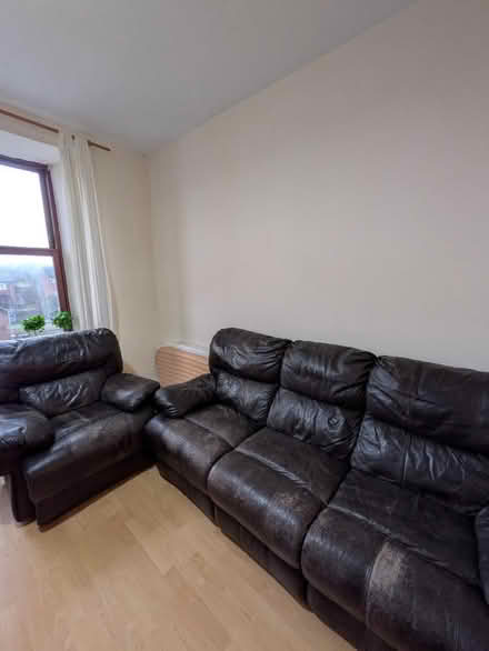 Photo of free 3 seater recliner & single recliner (PA1) #1