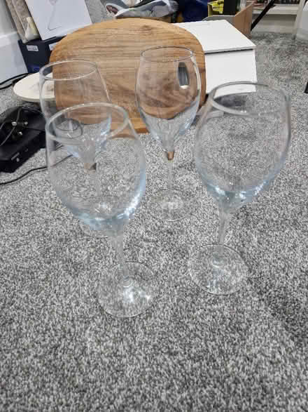 Photo of free Wine glasses x4 (West End LA3) #1
