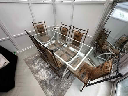 Photo of free Glass & Metal Table & Chairs (CT5) #1
