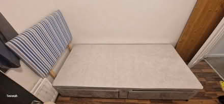 Photo of free Grey Divan bed (DA1 4) #2