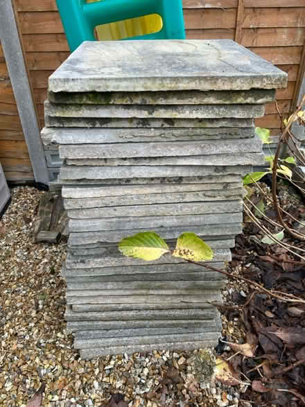 Photo of free Paving slabs x23 (Upton BH16) #1