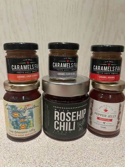 Photo of free jellies/ caramel spreads - sealed (Leslieville) #1