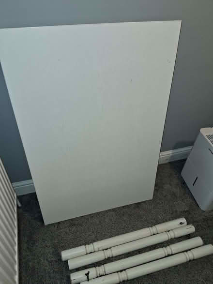 Photo of free Small, white dining table (Malin Bridge S6) #1