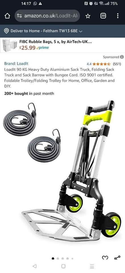 Photo of Folding trolley (Hanworth TW13) #1