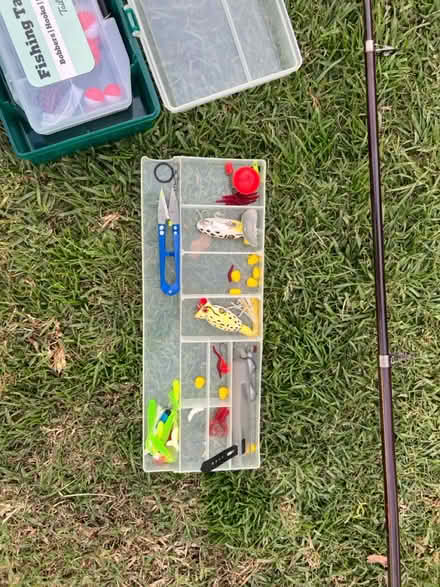 Photo of free Fishing Rod and Tackle Box (La Tijera Village) #3