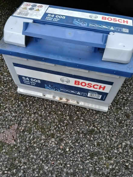 Photo of free Bosch car battery (Stapleford NG9) #1