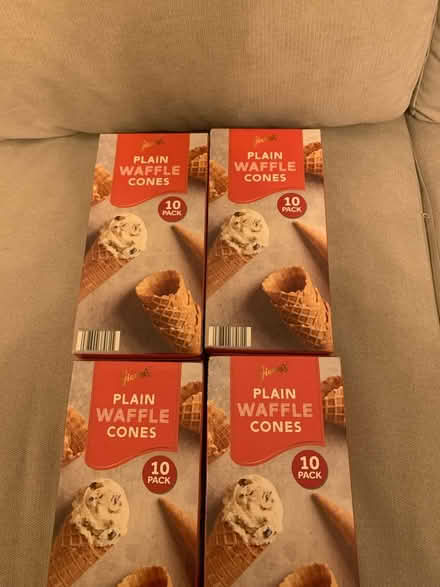Photo of free 4 boxes of ice cream cones (WR5 Bath Road) #1