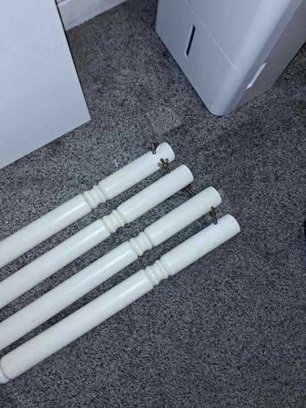 Photo of free Small, white dining table (Malin Bridge S6) #2